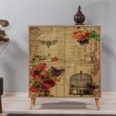 Woody Fashion Višenamjenski ormarić, Sonoma hrast, Multilux - 734