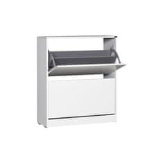 Woody Fashion Ormarić za cipele, Bijela boja, SHC-520-BB-1