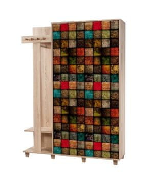 Woody Fashion Ormarić, Sonoma hrast, GARMANTO 135-723