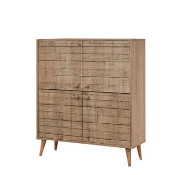 Woody Fashion Višenamjenski ormarić, Sonoma hrast, Multilux - 728