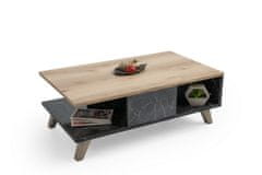 Woody Fashion Stolić za kavu, hrast Mramor, Sumer O2030