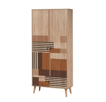 Woody Fashion Garderoba, Višebojno, City Colorblock