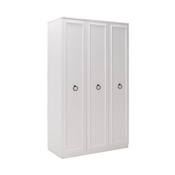 Woody Fashion Garderoba, Bijela boja, GRD-1330-BB-2