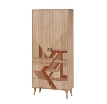 Woody Fashion Garderoba, Višebojno, City Flow