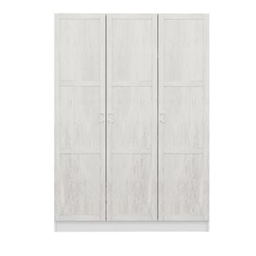 Woody Fashion Garderoba, Kale White - 2253