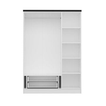 Woody Fashion Garderoba, Kale White - 2248