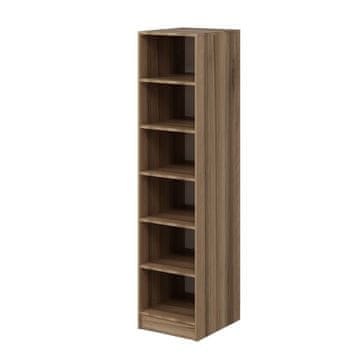 Woody Fashion Garderoba, Kale Raflı 190 - Dore