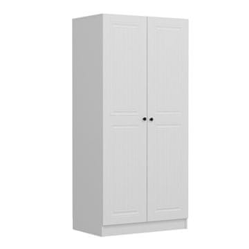 Woody Fashion Garderoba, Kale Membran White - 190