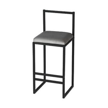 Woody Fashion Barska stolica, Nordic - Grey