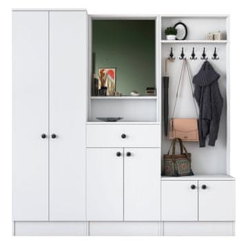 Woody Fashion Ormarić, Bijela boja, M3 - 1559