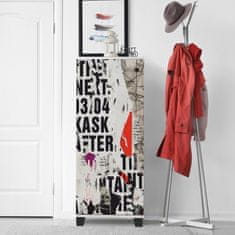 Woody Fashion Ormarić za cipele, Bijela boja, Filinta 766 - White