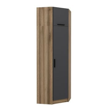Woody Fashion Garderoba, Kale Anthracite Oak - 2304