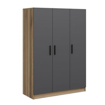 Woody Fashion Garderoba, Kale Anthracite - 2284