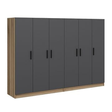 Woody Fashion Garderoba, Kale - 7641