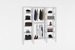 Woody Fashion Garderoba, City - White