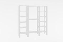 Woody Fashion Garderoba, City - White