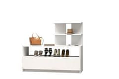 Woody Fashion Ormarić za cipele, Airy - White