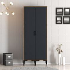 Woody Fashion Ormar, Kumsal SS - Walnut, Anthracite