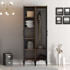Woody Fashion Ormar, Kumsal SS - Walnut, Anthracite
