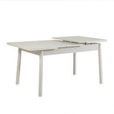 Woody Fashion Stol za blagovanje, Bijela boja, Santiago - White
