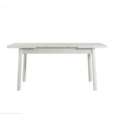 Woody Fashion Stol za blagovanje, Bijela boja, Santiago - White