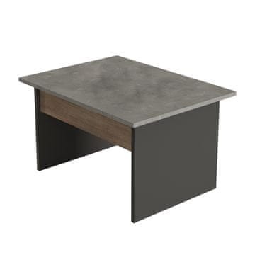 Woody Fashion Stolić za kavu, Smeđa Sivo Antracit, VS2 - CGA