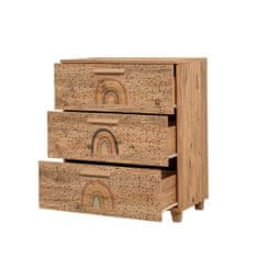 Woody Fashion Komoda, Atlantski bor, Leva Gravis Rainbow