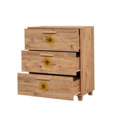 Woody Fashion Komoda, Atlantski bor, Leva Gravis Seed