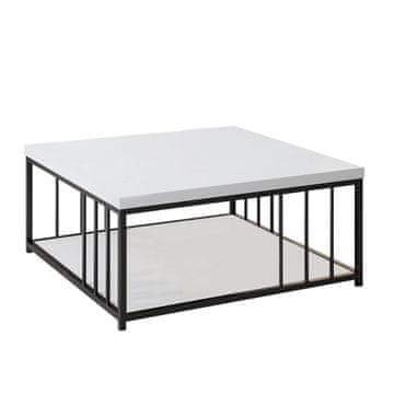 Woody Fashion Stolić za kavu, Zenn - White, Black