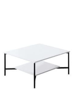 Woody Fashion Set namještaja za dnevnu sobu, Black Line Set - White, Black