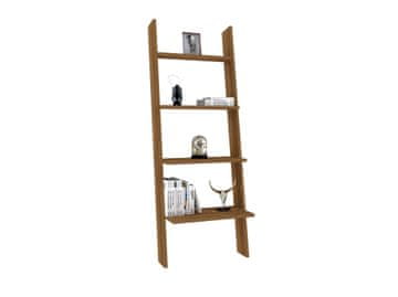 Woody Fashion Polica za knjige, Solid - Walnut