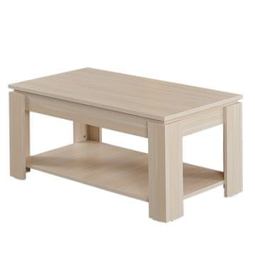 Woody Fashion Stolić za kavu, Shelf - Light Oak