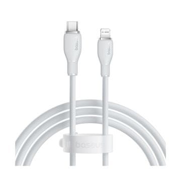 BASEUS Pudding kabel, USB-C na Lightning, PD, 20W, 1,2 m, bijeli (P10355701221-00)