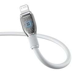BASEUS Pudding kabel, USB-C na Lightning, PD, 20W, 1,2 m, bijeli (P10355701221-00)