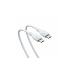 BASEUS Puding kabel, 2 m, USB-C-USB-C, 100 W, bijeli (P10355702221-01)