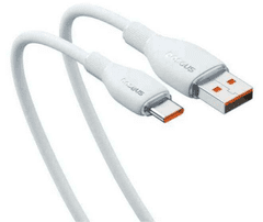 BASEUS Pudding kabel, USB-C, 100 W, 2 m, bijeli (P10355703221-01)