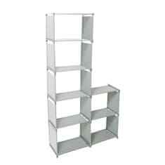 Aga Sklopivi regal s policama 125x80x27 cm