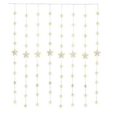 Goobay Svjetlosna zavjesa sa zvijezdama 80 LED 5m kabel + 1,05m LED traka