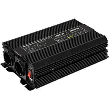 Goobay 12V-230V DC/AC USB-5V 1500W pretvarač inverter napajanje