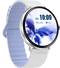 Canyon Jacky pametni sat, Bluetooth, 200 mAh, bijelo/plavi (CNS-SW69WB)