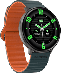 Canyon Jacky pametni sat, Bluetooth, 200 mAh, zeleno/narančasti (CNS-SW69BG)