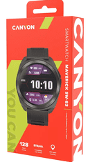Canyon Maverick SW-83 pametni sat, IPS, RAM 192KB, ROM 128MB, crni (CNS-SW83BB)