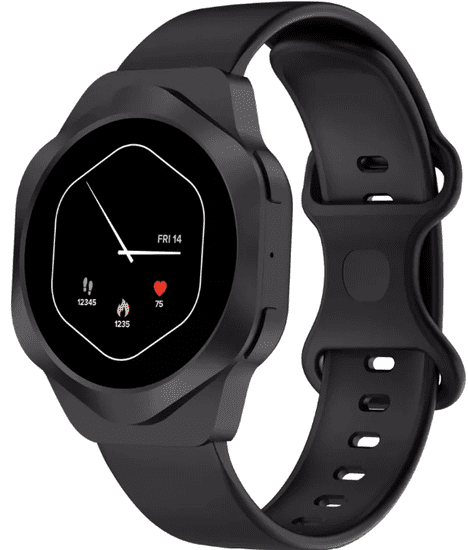 Canyon Pametni sat Hexagon 88, Bluetooth, crni (CNS-SW88BB)