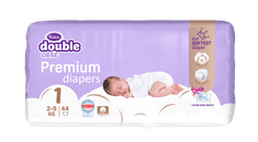 Cotton Newborn pelene, veličina 1, 44/1 + Water Care vlažne maramice