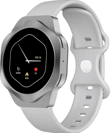 Canyon Pametni sat Hexagon 88, Bluetooth, srebrni (CNS-SW88SS)