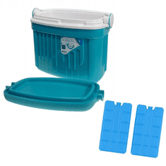 Iceberg ICEBRG 8L torba za hlađenje, tvrda, tirkizna, hladnjaka 2x200g