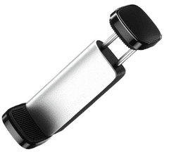 BASEUS Držač za automobil Steel Cannon, za ventilacijski otvor, srebrni