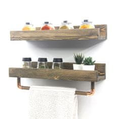 Woody Fashion Zidna polica, AA117