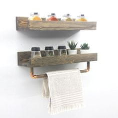 Woody Fashion Zidna polica, AA117