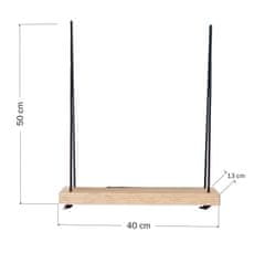 Woody Fashion Zidna polica, Aa055